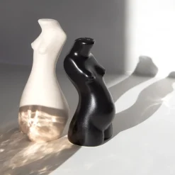 Anissa Kermiche Home-Body Salt & Pepper Shakers Pair (Beige, Black)