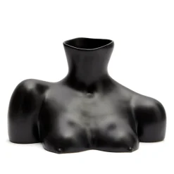 Anissa Kermiche Home-Breast Friend Vase (Black)