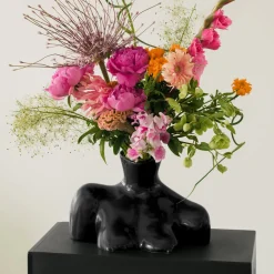 Anissa Kermiche Home-Breast Friend Vase (Black)