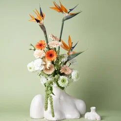 Anissa Kermiche Home-Breast Friend Vase (Matte Marble)