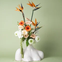 Anissa Kermiche Home-Breast Friend Vase (Matte Marble)