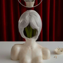 Anissa Kermiche Home-Breast Friend Vase (Matte Marble)