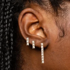 Anissa Kermiche Earrings-Bronte Dore Infinity Earring