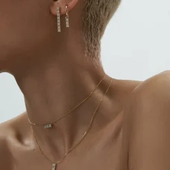 Anissa Kermiche Earrings-Bronte Dore Trio Hoop Earring