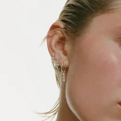 Anissa Kermiche Earrings-Bronte Dore Trio Hoop Earring