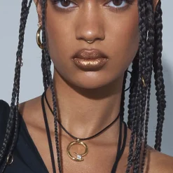 Anissa Kermiche Necklaces-Charmeur Rope Necklace (Gold)