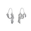 Anissa Kermiche Earrings-Dangling Drape Earrings (Silver)