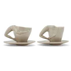 Anissa Kermiche Home-Espresso Yourself Cups (High-Shine Mushroom)