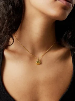 Anissa Kermiche Necklaces-French For Goodnight Necklace (Red)