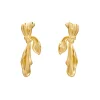 Anissa Kermiche Earrings-Gilded Cloth Earrings (Gold)