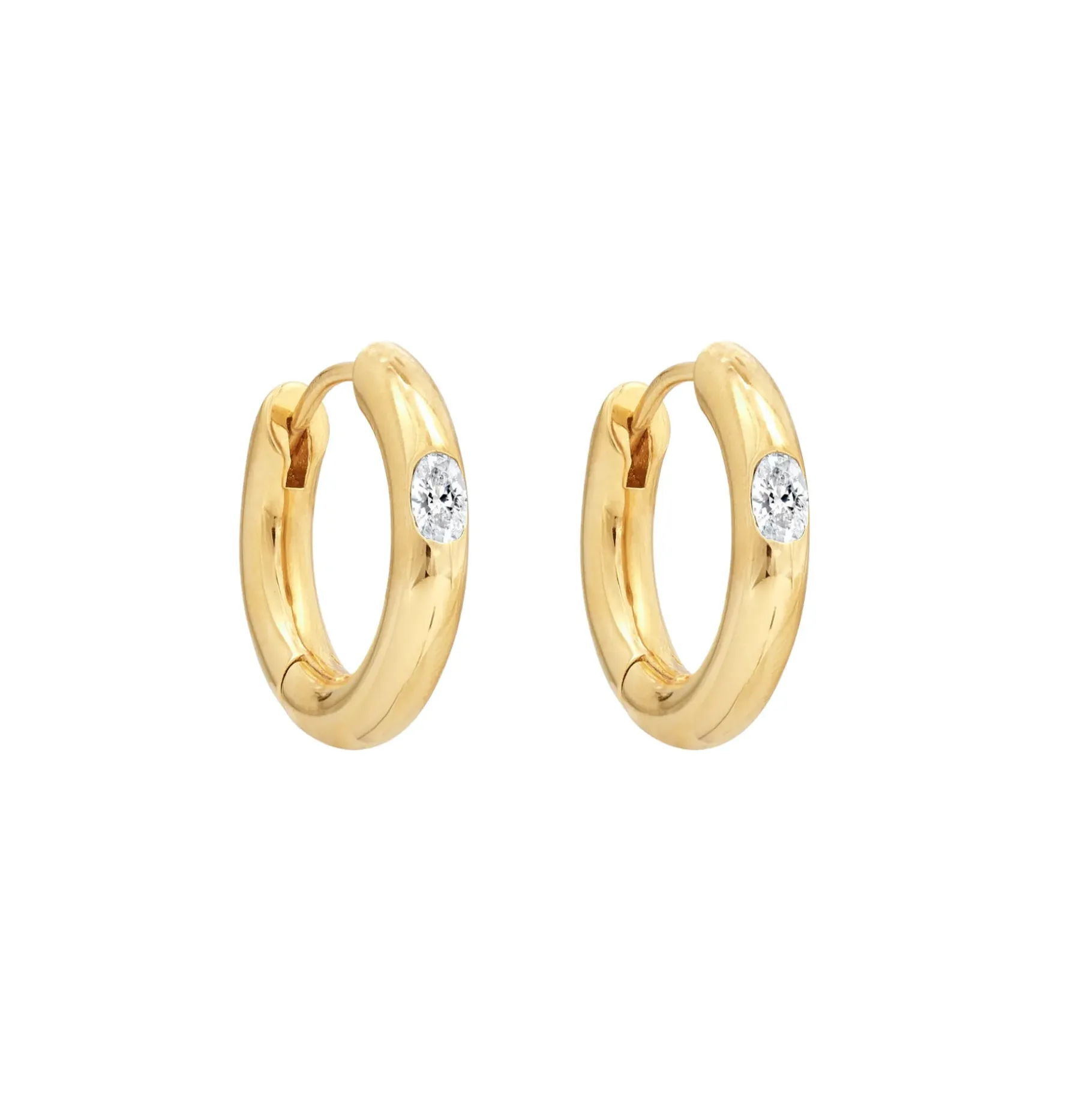 Anissa Kermiche Earrings-Heartbreaker Earrings (Gold)