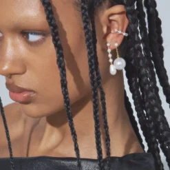 Anissa Kermiche Earrings-Hooked On You Ear Cuff
