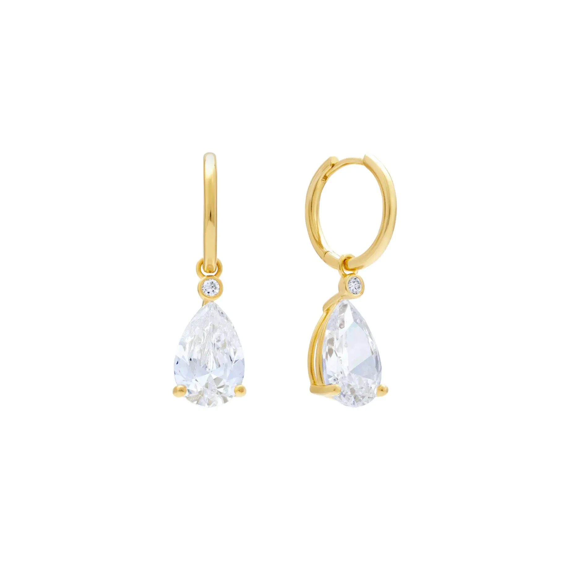 Anissa Kermiche Earrings-Ile Flottante Hoop Earrings