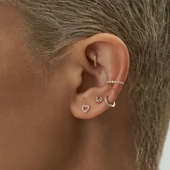 Anissa Kermiche Earrings-Infinite Love Stud