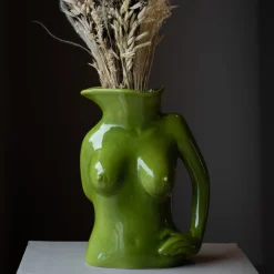 Anissa Kermiche Home-Jugs Jug (High-Shine Olive)