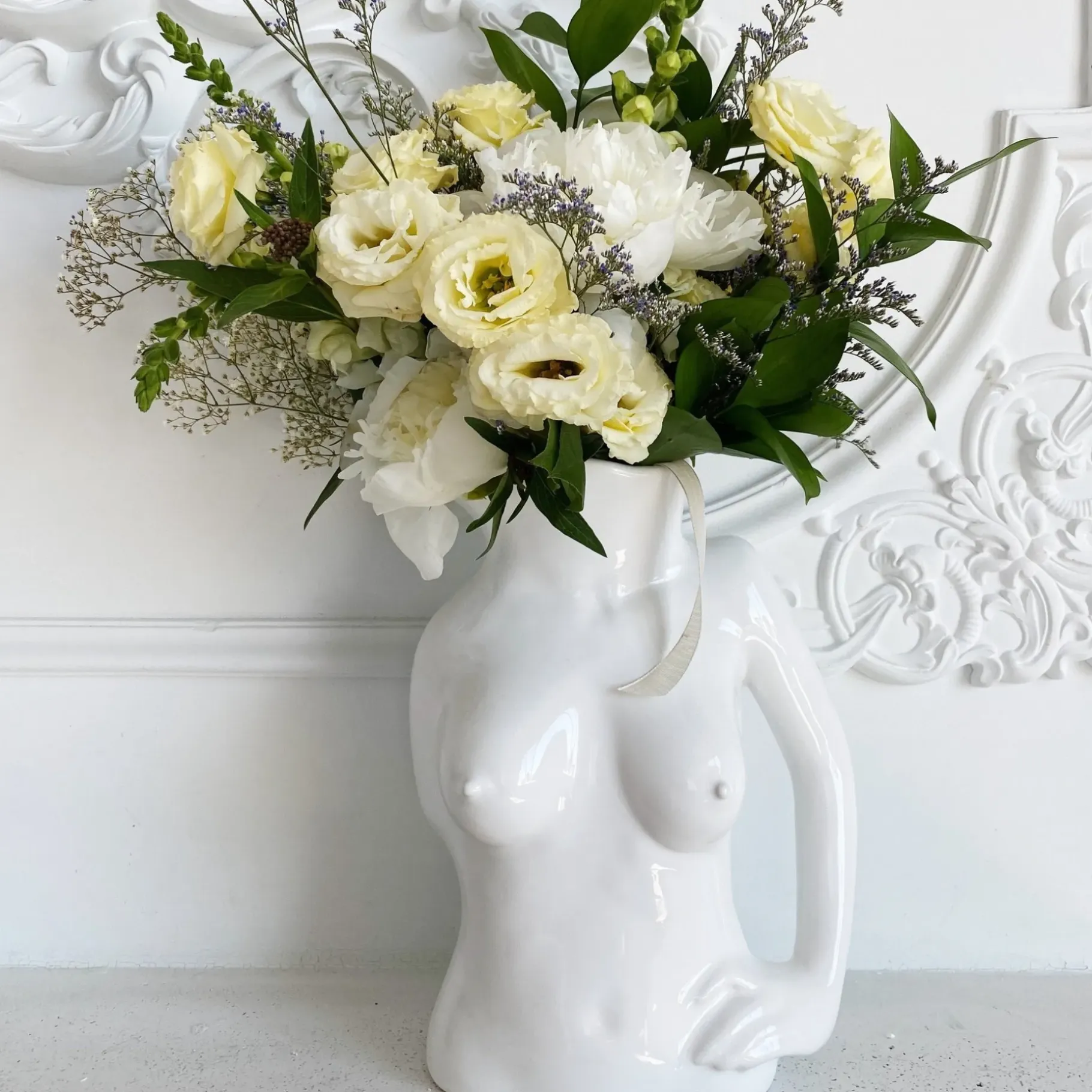 Anissa Kermiche Home-Jugs Jug (High-Shine White)