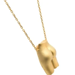 Anissa Kermiche Necklaces-Le Derriere Sanded Necklace