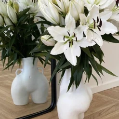 Anissa Kermiche Home-Love Handles Vase (White)