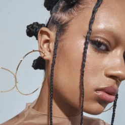 Anissa Kermiche Earrings-Mega Razzle Dazzle Hoop Earrings