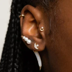 Anissa Kermiche Studs-Mini Circle Stud