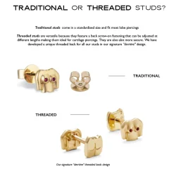Anissa Kermiche Earrings-Mini Jugs Jug Stud