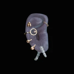 Anissa Kermiche Earrings-Mini Love Handles Stud