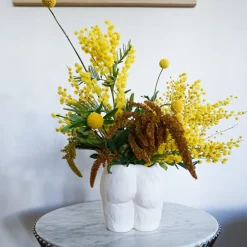 Anissa Kermiche Home-Popotin Pot (Matte White)