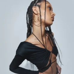 Anissa Kermiche Earrings-Razzle Dazzle Hoop Earrings
