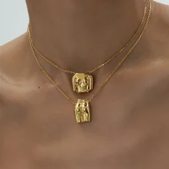 Anissa Kermiche Necklaces-Rubies Boobies Necklace (Polished)