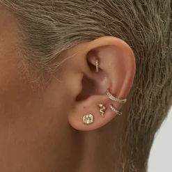 Anissa Kermiche Studs-Rubies Boobies Stud