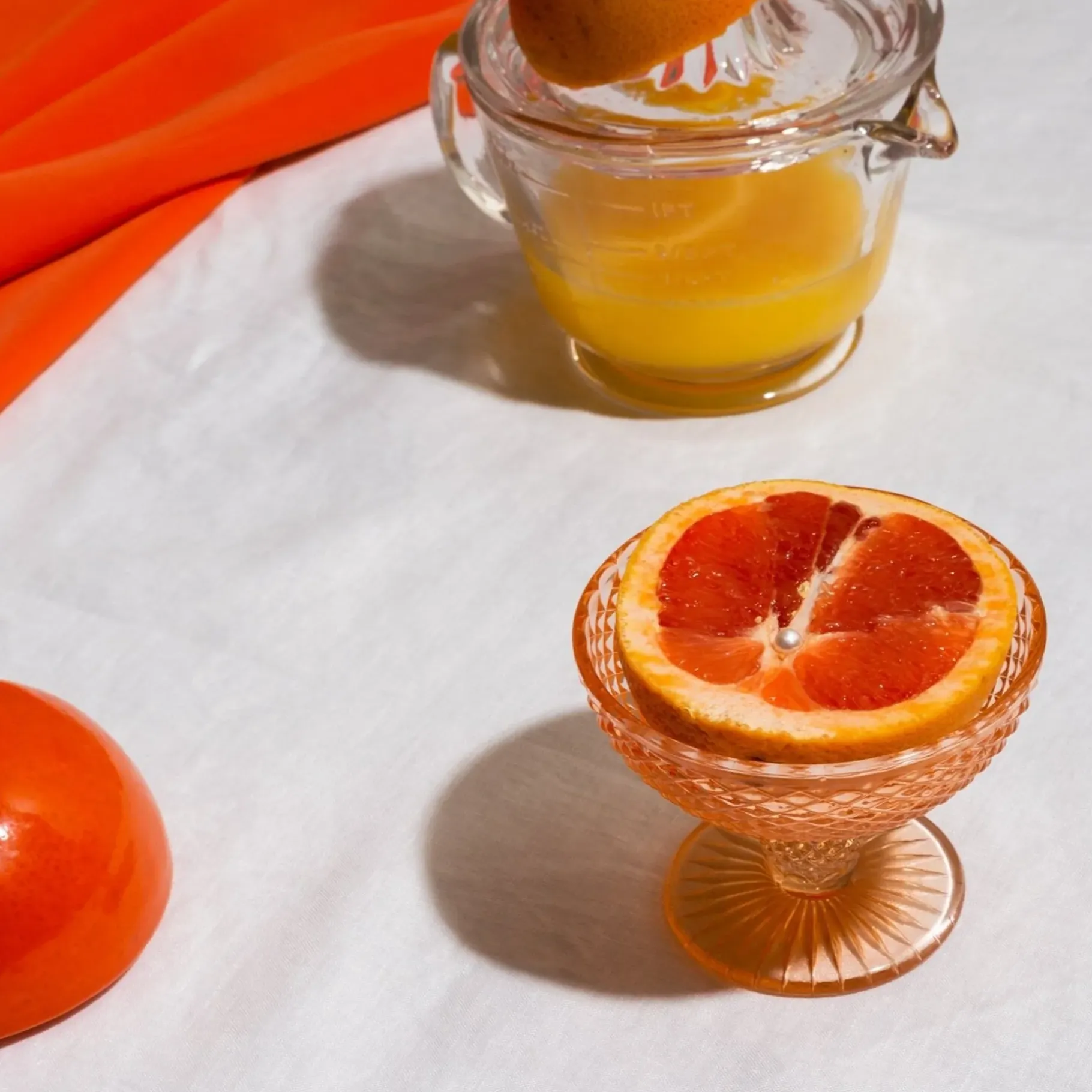 Anissa Kermiche Home-Sugar Tits Pot (High-Shine Orange)