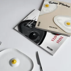 Anissa Kermiche Home-Tatas Plates (High-Shine Black)