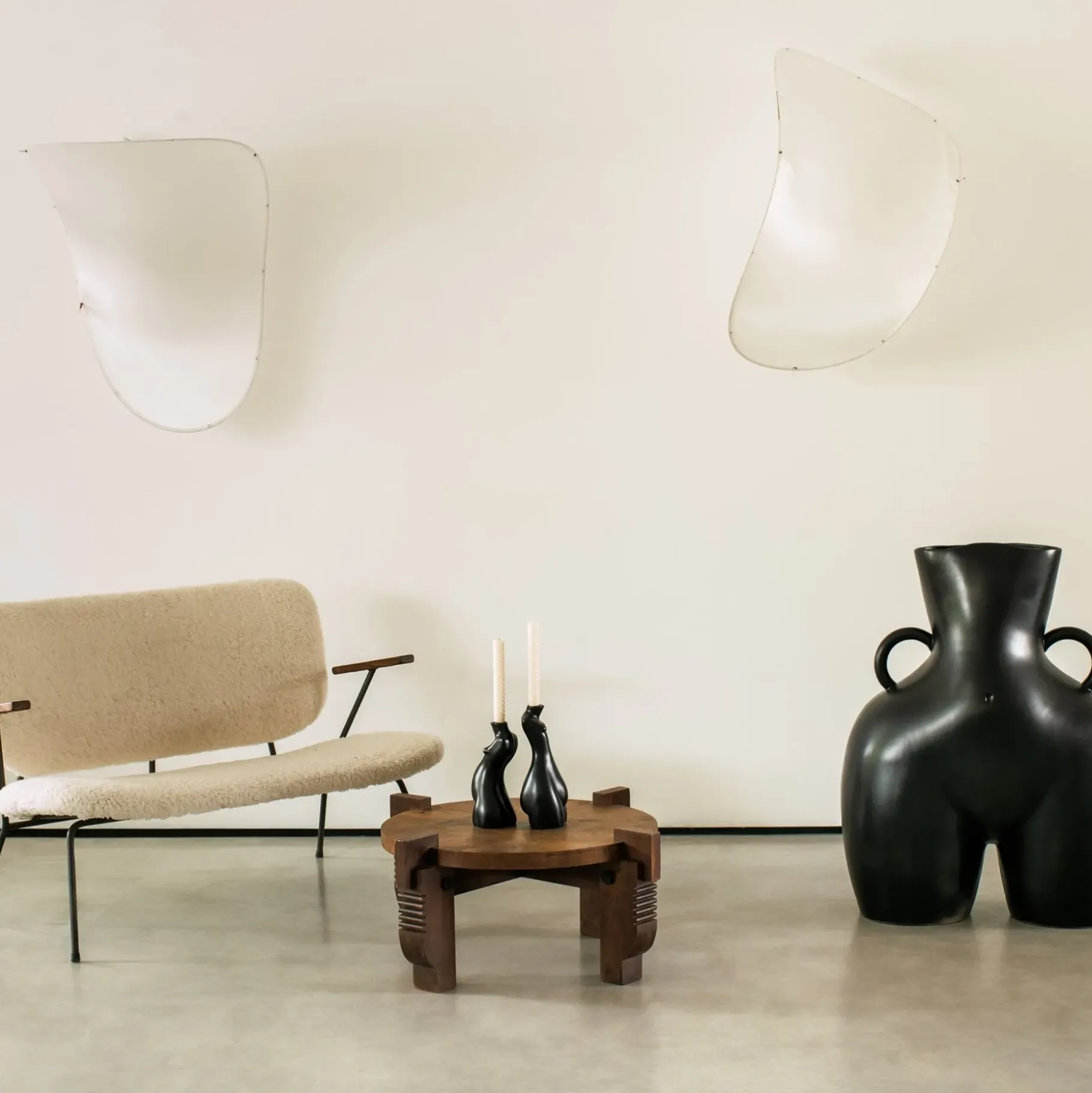 Anissa Kermiche Home-Tit For Tat Candlestick Short (Matte Black)