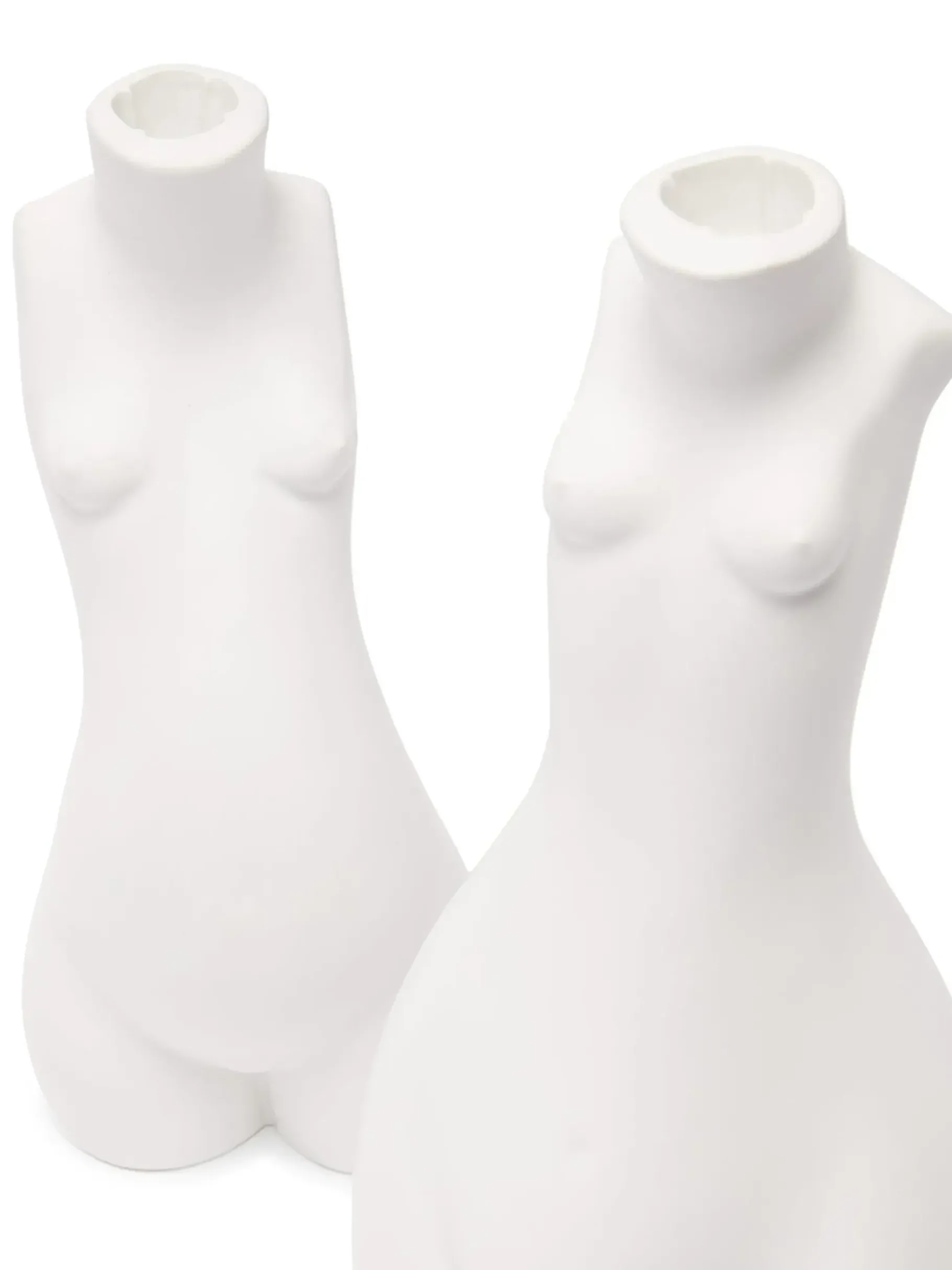 Anissa Kermiche Home-Tit For Tat Candlestick Tall (Matte White)