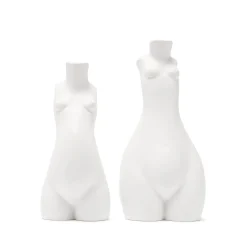 Anissa Kermiche Home-Tit For Tat Candlestick Tall (Matte White)