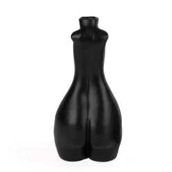 Anissa Kermiche Home-Tit For Tat Candlestick Tall (Black)