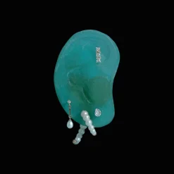 Anissa Kermiche Earrings-Wonky Tear-Drop Stud